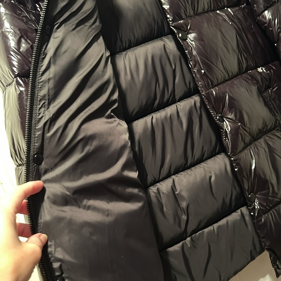 🔥💣NWT Calvin Klein High Shine Black Nylon Puffer Coat Jacket Unisex Sz S Men’s - Picture 13 of 16